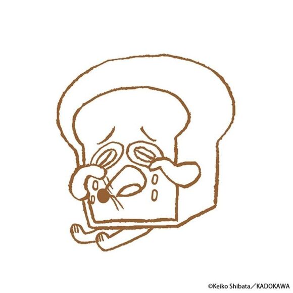 Pan dorobo Bread Thief set of 6 stamps with ink case included. - Picture 8 of 11